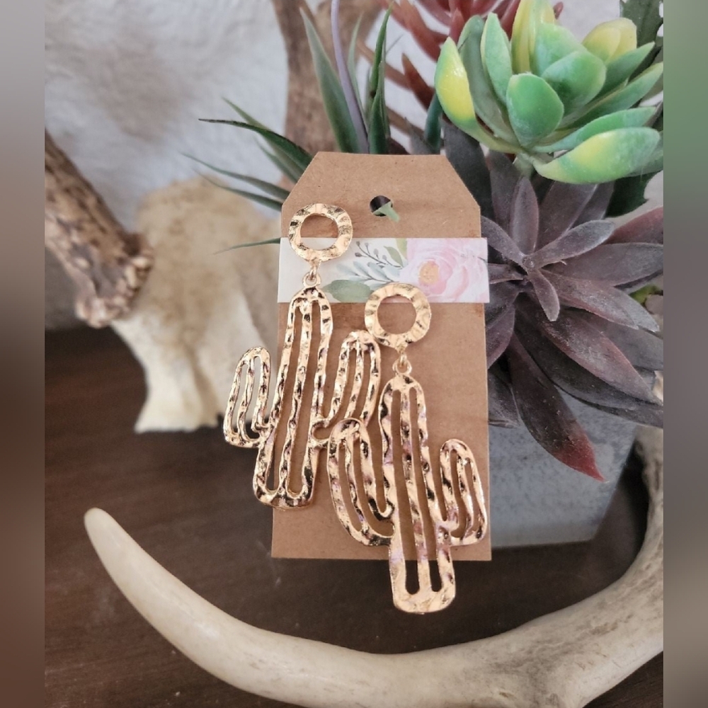 Cactus Earrings